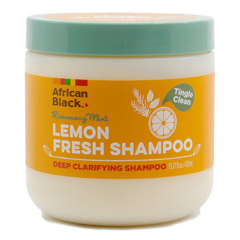 Kim & C African Black Control Lemon Fresh Shampoo (15.2oz / 450mL)