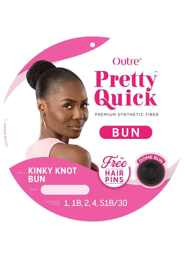 Outre Pretty Quick - Bun - Kinky Knot Bun