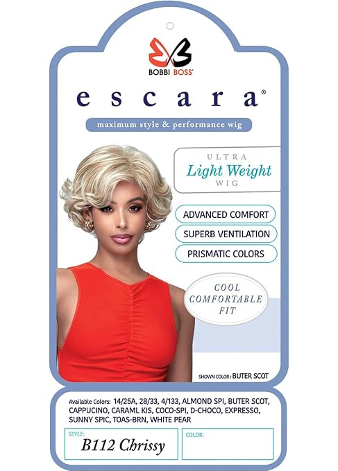 BOBBI BOSS Escara Ultra Light Wig B112 CHRISSY