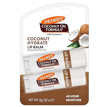 Palmer's Coconut Oil Formula Lip Balm Duo, (Pack of 2)