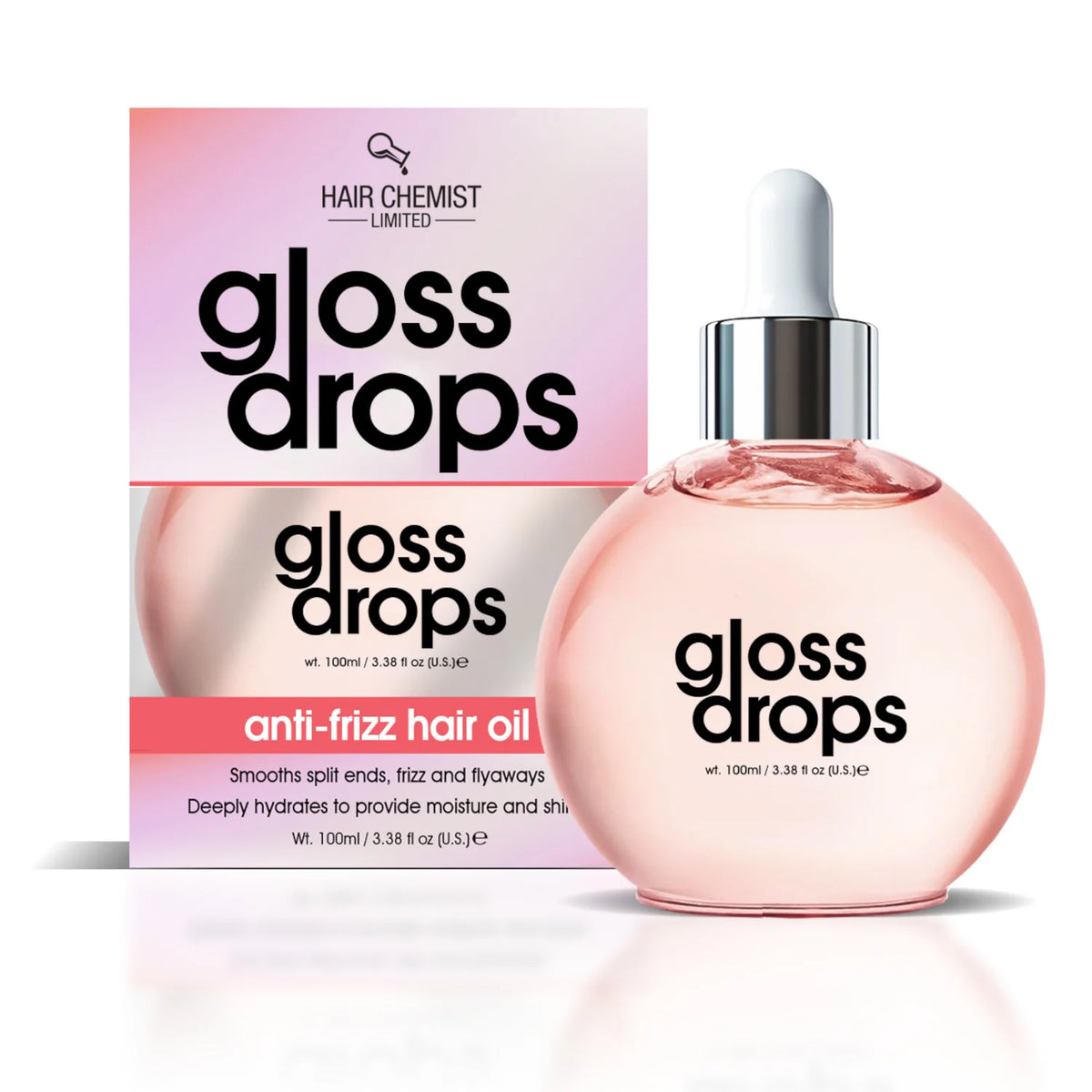 Hair Chemist Gloss Drops Pro-Growth Hair Oil 3.38 oz