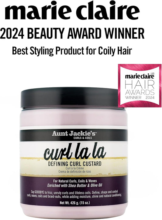 AUNT JACKIE’S Curl La La Defining Curl Custard 426g 15 oz