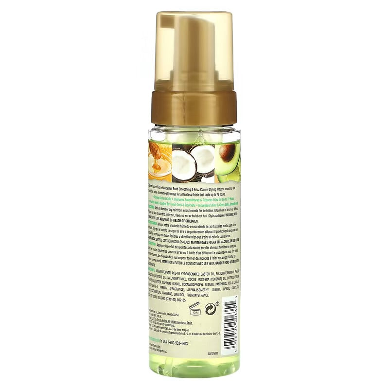 CRÈME OF NATURE pure honey styling mousse 207mL 7oz