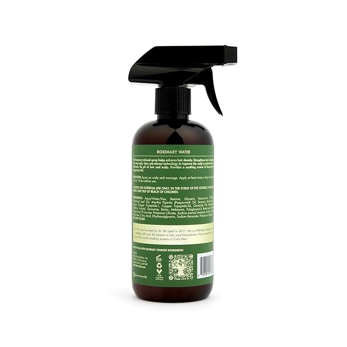 AS I AM Rosemary Water 16 oz