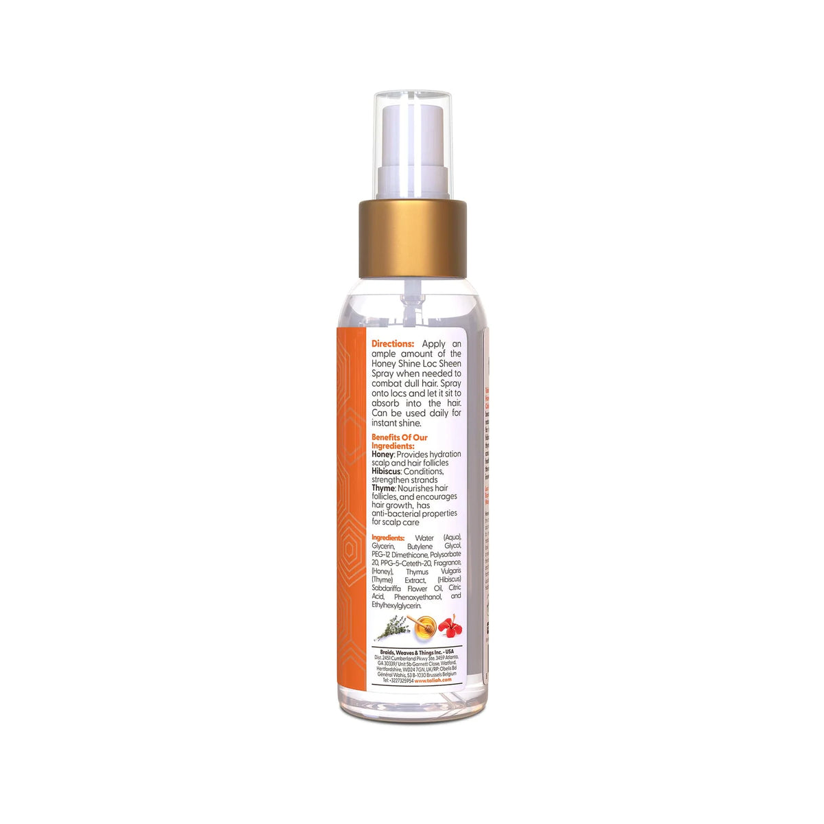 Taliah Waajid Love My Locs Honey Shine Loc Sheen 4 oz