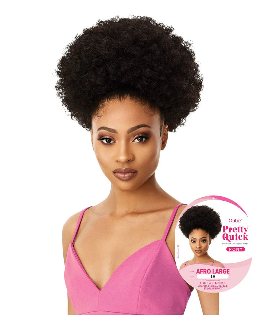Outre Pretty Quick Ponytail - Afro large