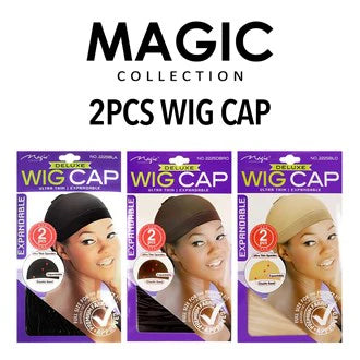 Magic Collection 2Pcs Wig Cap