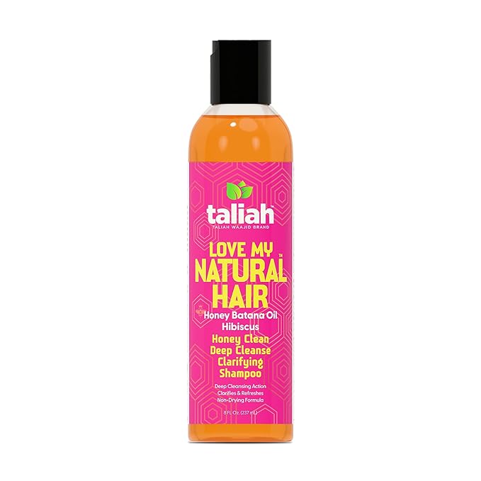 Taliah Waajid Love My Natural Hair Honey Clean Deep Cleanse Clarifying Shampoo 8oz