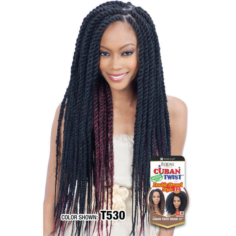 Shake N Go 1X Equal Cuban Twist Braid 16"
