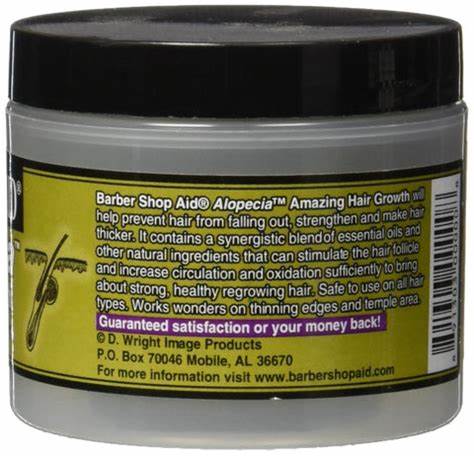 BARBER SHOP AID Alopecia™ Amazing Hair Growth Dressing 4oz