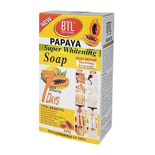 BTL Papaya Super Whitening Soap 250 g