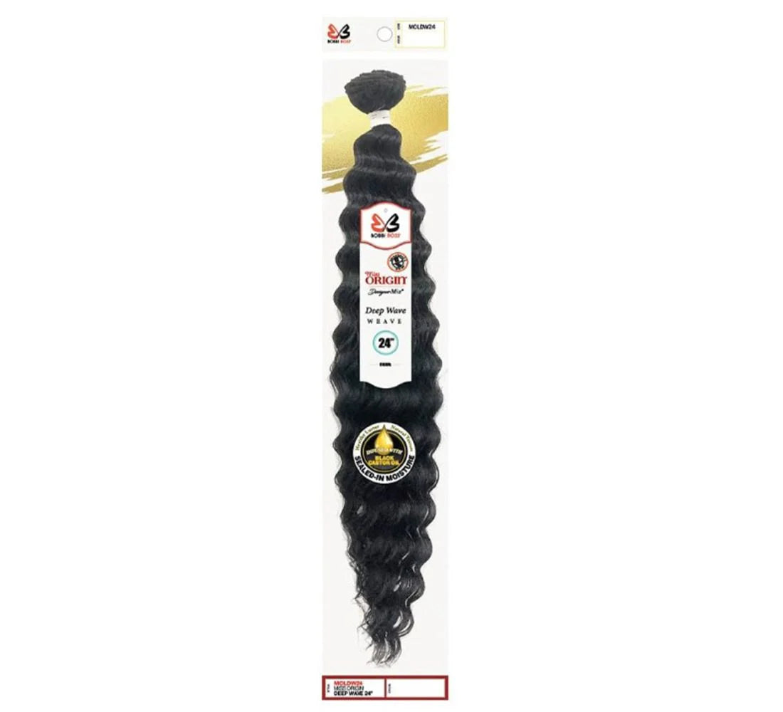 Miss Origin Extra Long Deep Wave Weave 36" Human Hair Blend