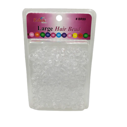 Eden Large Hair Beads Jumbo Pack - Blue Tone Mix #BR89