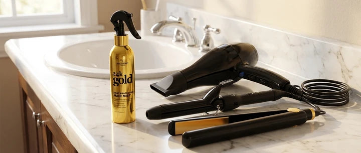 Hair Chemist 24k Gold Heat Protection Hair Mist 8