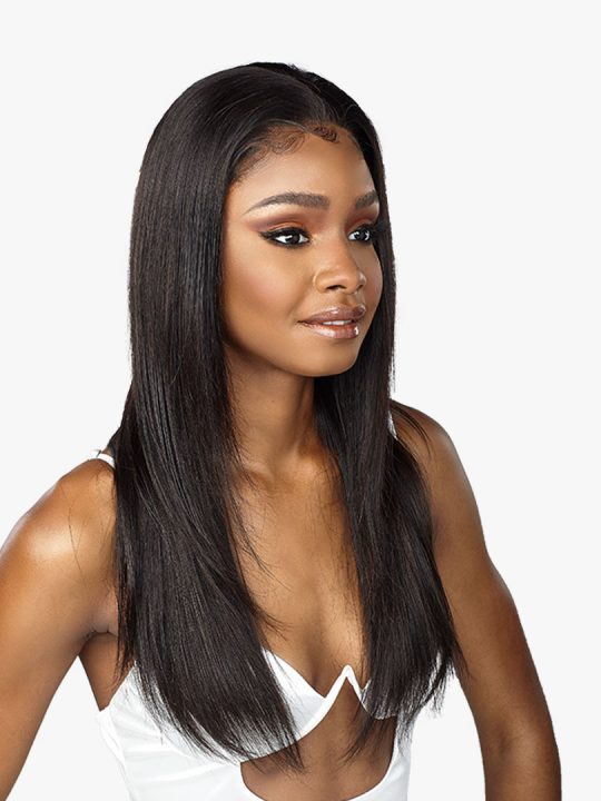 Sensationnel Swiss Full Lace 100% Virgin human hair - Natural Straight 24"