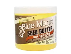 Blue Magic Shea Butter Hair Conditioner Enriched with Vitamin E 12 oz