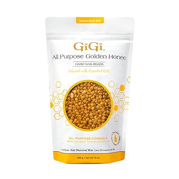 GIGI Golden Honee Hard Wax Beads