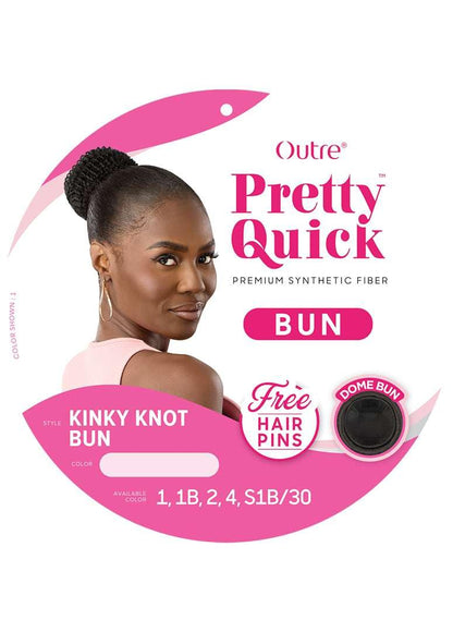 Outre Pretty Quick - Bun - Kinky Knot Bun