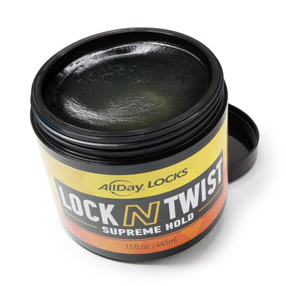 AllDay Locks Lock N Twist Gel - Supreme Hold (5 Oz)
