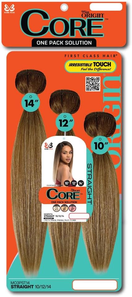 CORE Miss Origin Core Weave 3 Pcs - Straight 10,12,14