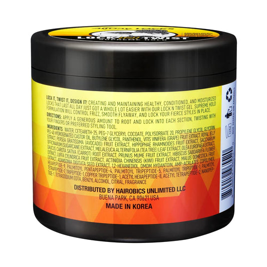 AllDay Locks Lock N Twist Gel - Supreme Hold (5 Oz)