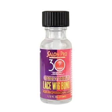 Salon Pro 30 Sec Lace Wig Bond Extreme Hold, 0.5 oz