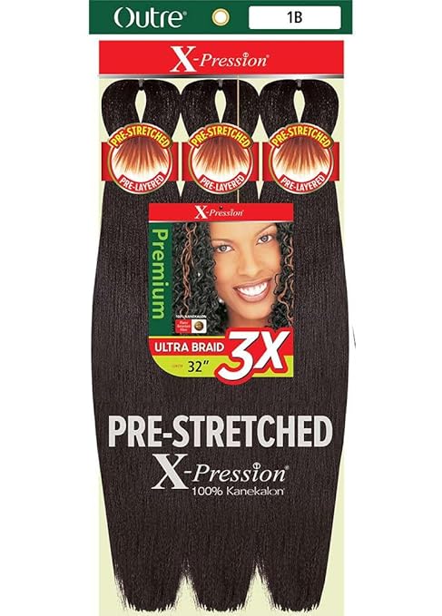 Outre 3X X-Pression Braid - Pre Stretched Braid 32"