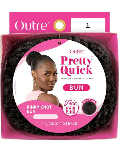 Outre Pretty Quick - Bun - Kinky Knot Bun