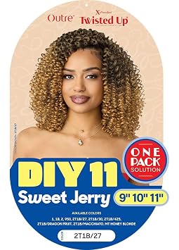Outre X-Pression - Twisted Up One Pack Solution Braid - DIY 11