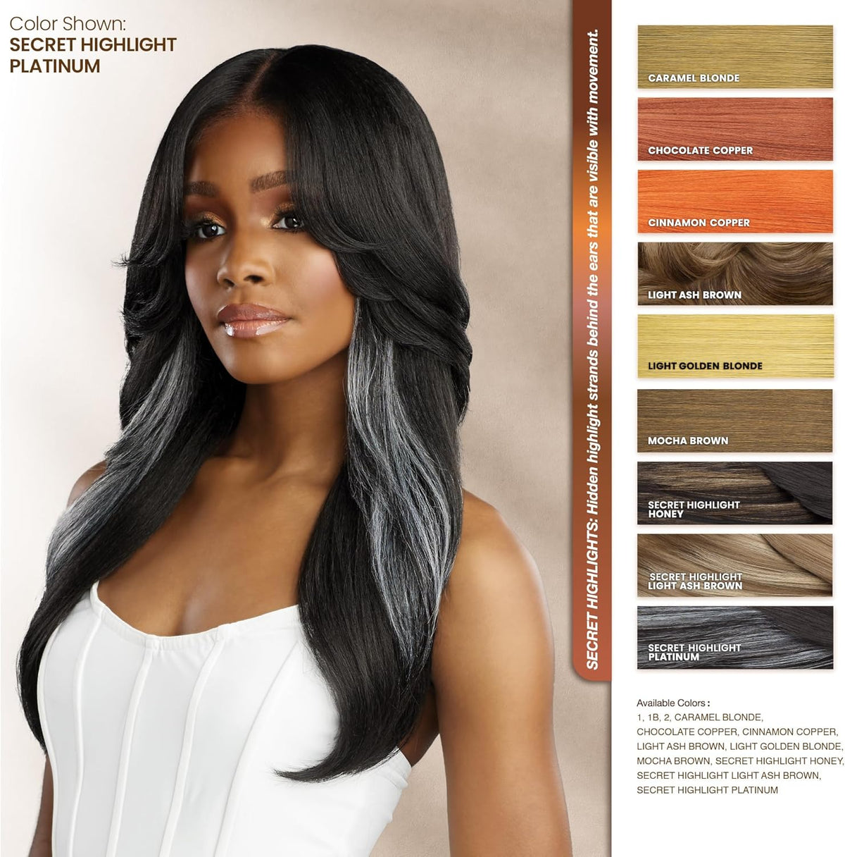 Sensationnel Bare Luxe Lace Glueless Lace Wig - Y-Part Haze
