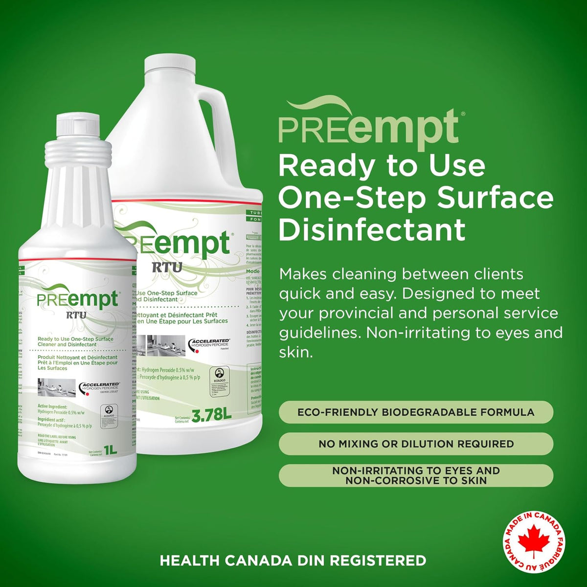 Preempt Disinfectant Cleaner
