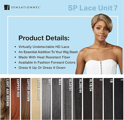 Dashly Lace Wig Salt & Pepper – Unit 7