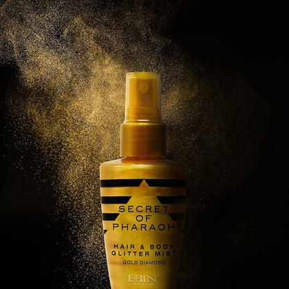 Secret of Pharaoh Egyptian Diamond Hair & Body Glitter Mist