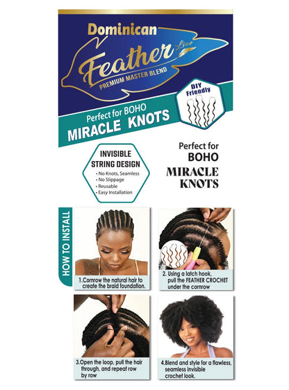 Beauty Elements Dominican Feather Line Water Curl 14"