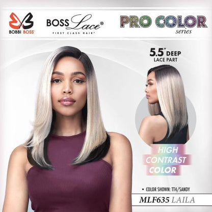 BOBBI BOSS Synthetic Hair HD Lace Front Wig - LAILA