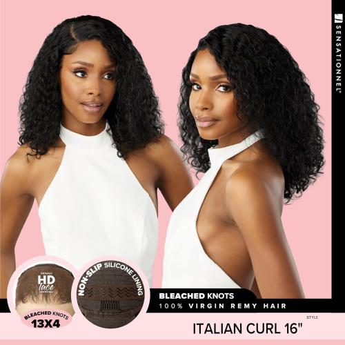 Lh 13×4 Italian Curl 16″- Hd Lace Wig (Pearlish)