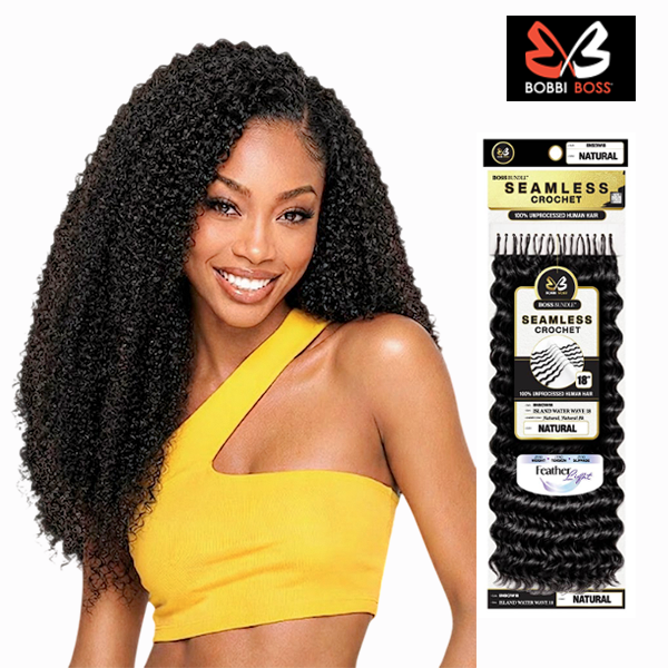 BOBBI BOSS Seamless feather Crochet ISL Water Wave 18"