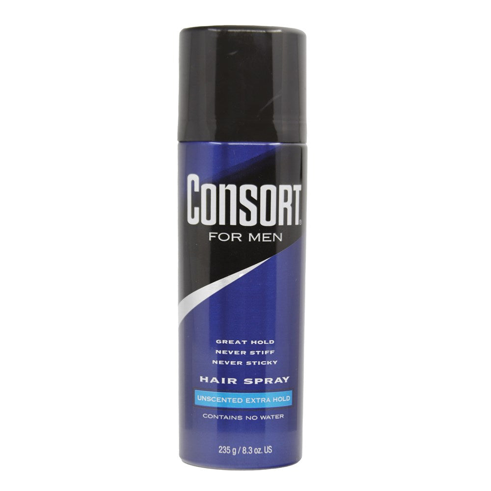 CONSORT For Men Hair Spray (8.3oz) Extra Hold