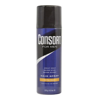 CONSORT For Men Hair Spray (8.3oz) Extra Hold