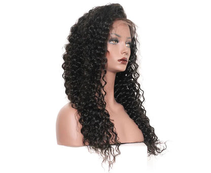 Sam trading Human hair lace wig Deep 13*4 24" -Natural