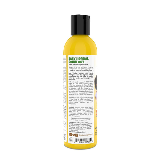 Taliah Waajid Kinky Wavy Natural Easy Herbal Comb Out, 8 Oz