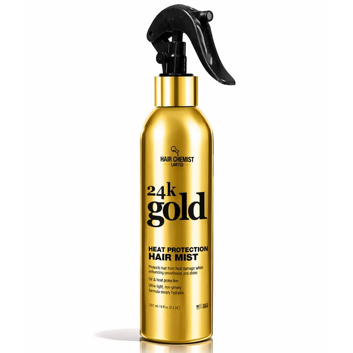 Hair Chemist 24k Gold Heat Protection Hair Mist 8