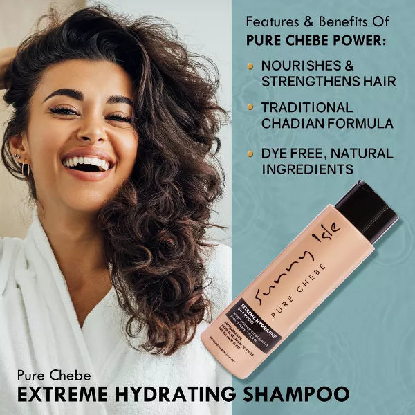 Sunny Isle Pure Chebe Extreme Hydrating Shampoo - 12 fl oz