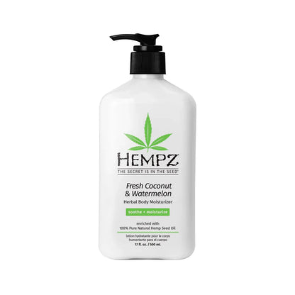 HEMPZ Fresh Coconut & Watermelon Herbal Body Moisturizer (17 oz)