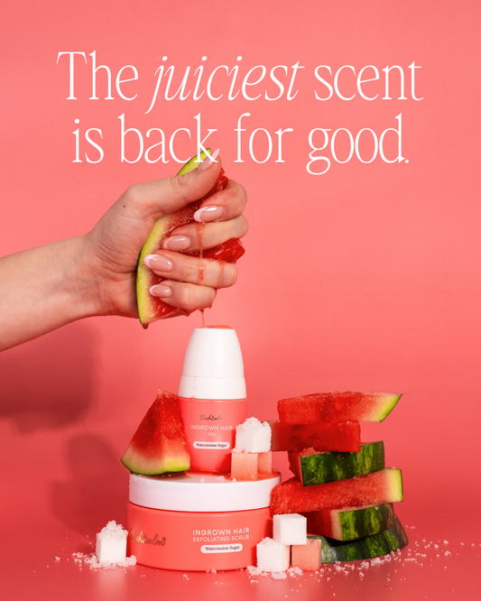BUSHBALM Exfoliating Ingrown Hair Scrub [Watermelon Sugar]