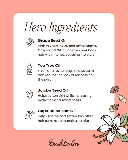 BUSHBALM INGROWN HAIR OIL [Summer Vacay] 30ml