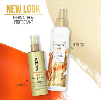 PANTENE pro~v HEAT PRIMER 215ml   7.2 oz {NEW LOOK}