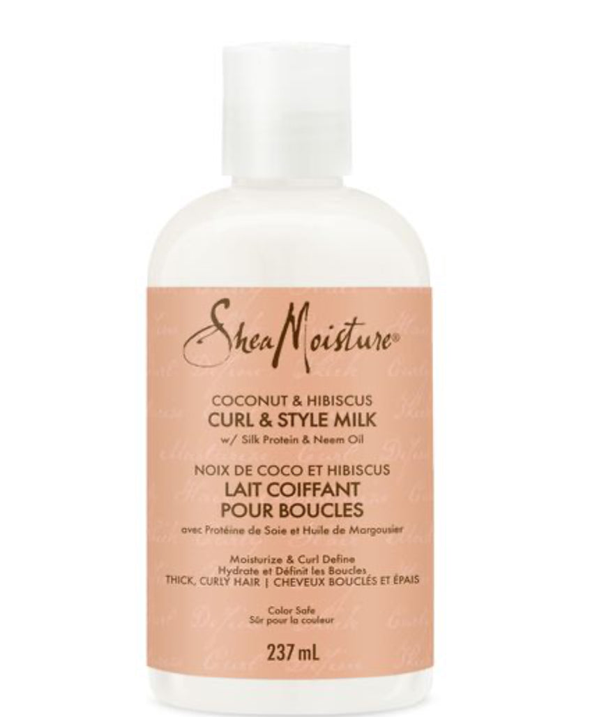 SHEA MOISTURE COCONUT & HIBISCUS CURL & STYLE MILK   273ml
