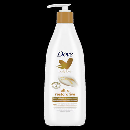 DOVE body love restoring care lotion   400ml  13.5 oz