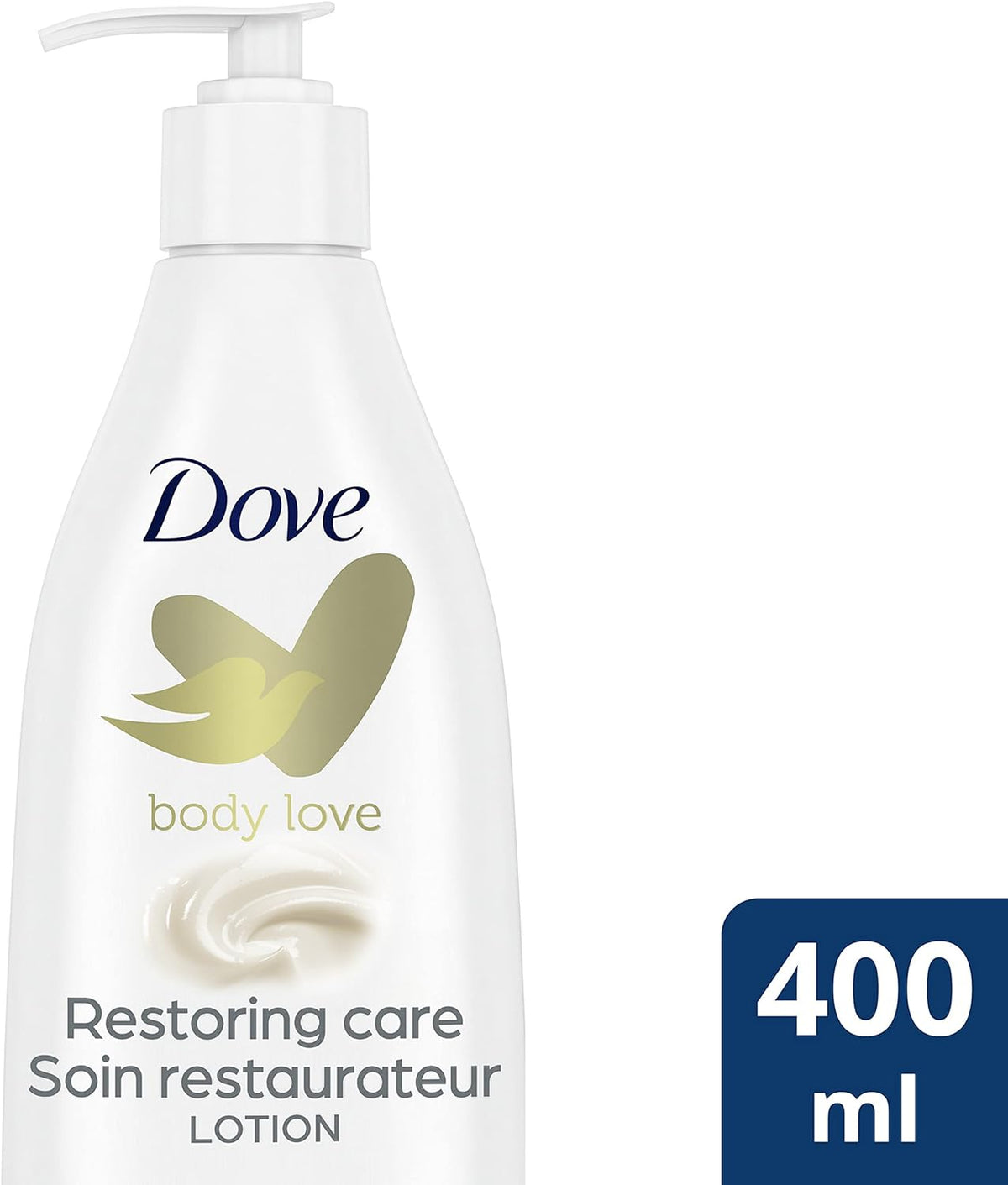 DOVE body love restoring care lotion   400ml  13.5 oz